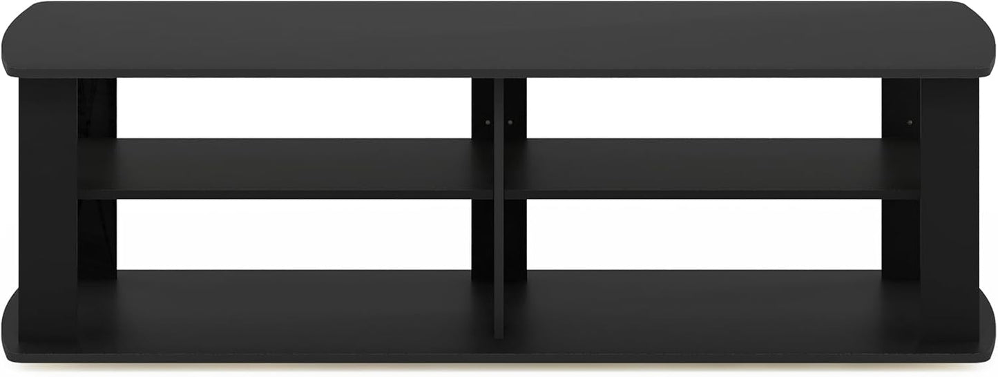 Furinno 11191BK THE Entertainment Center TV Stand, Black