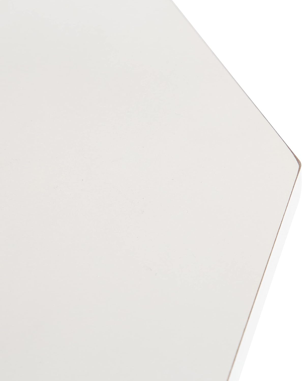 Kate and Laurel Octavia Coastal Accent Drink Table, 11 x 11 x 24, White, Decorative Coastal Cocktail Table with Octagon Shape for Farmhouse Indoor Plant Stand