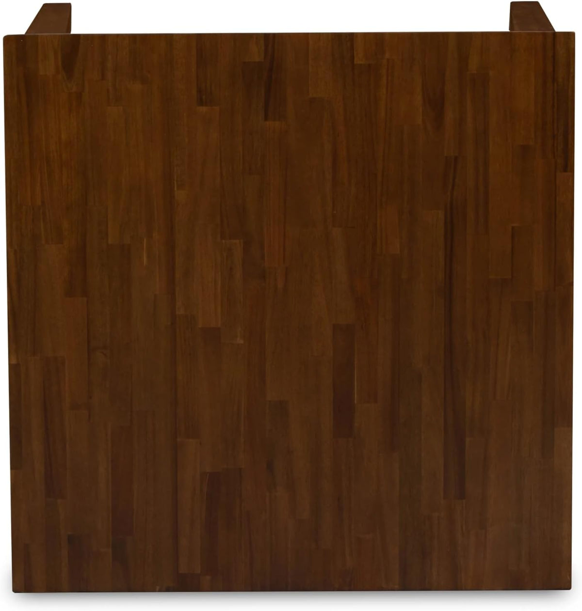 East West Furniture OXDA5-AWA-24 5 Piece Dining Table Set Consists of a Square Modern Kitchen Table and 4 Polyester Fabric Upholstered Parson Chairs, 36x36 Inch, Antique Walnut