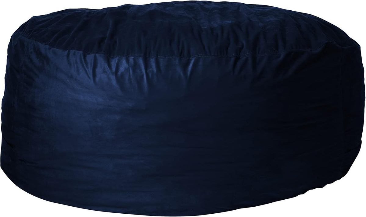 Sofa Sack Bean Bag Chair Cover, 6-Feet, Navy