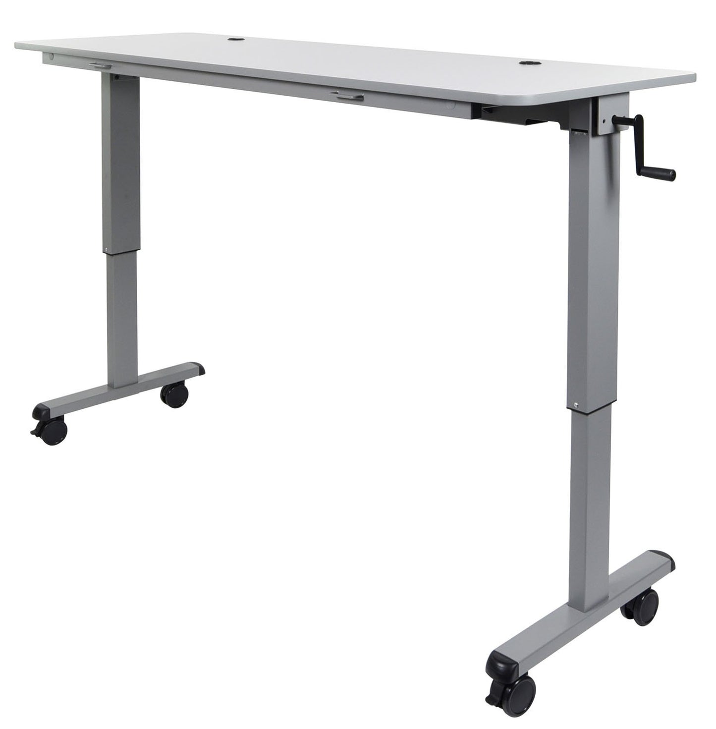 LUXOR STAND-NESTC-72 72" Adjustable Flip-Top Table Crank Handle