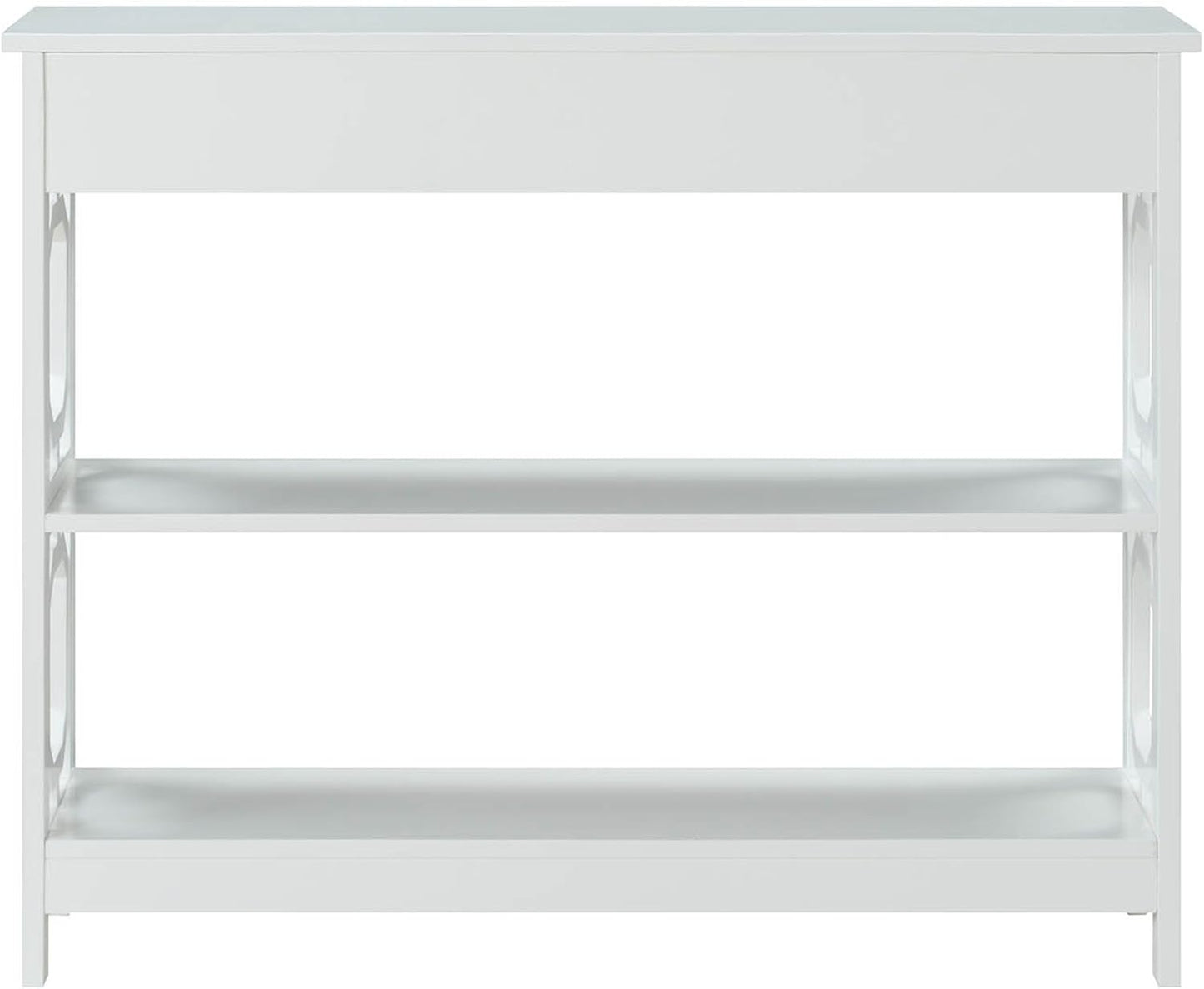 Convenience Concepts Omega 1 Drawer Console Table, White