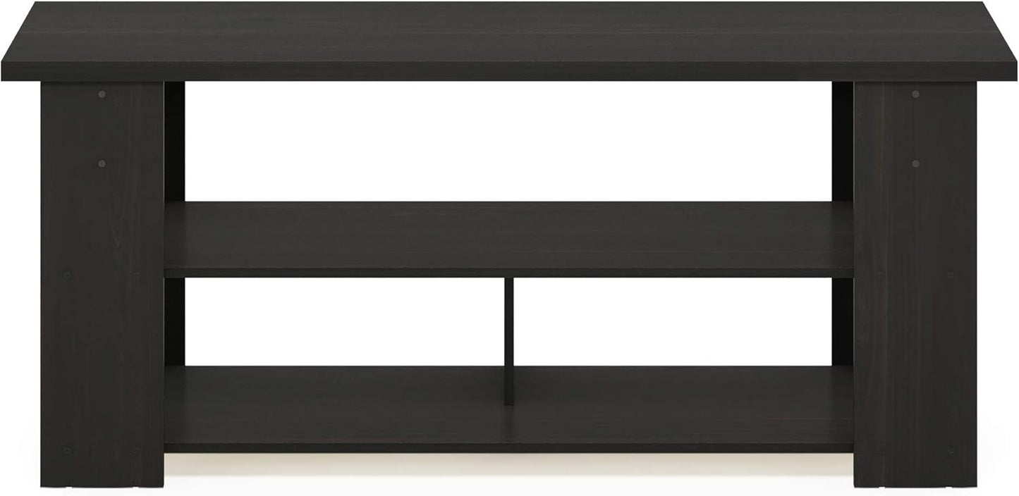 Furinno Jaya TV Stand, Espresso, 50
