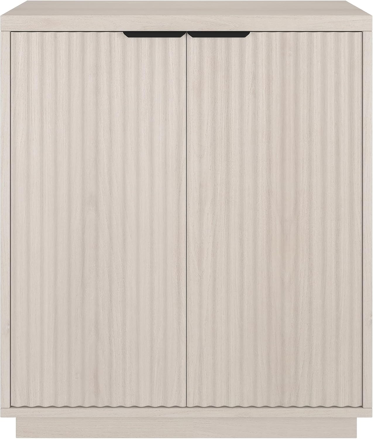 Henn&Hart 28" Wide Rectangular Accent Cabinet in Alder White, for Home, Living Room, Bedroom, Entertainment Room, Office