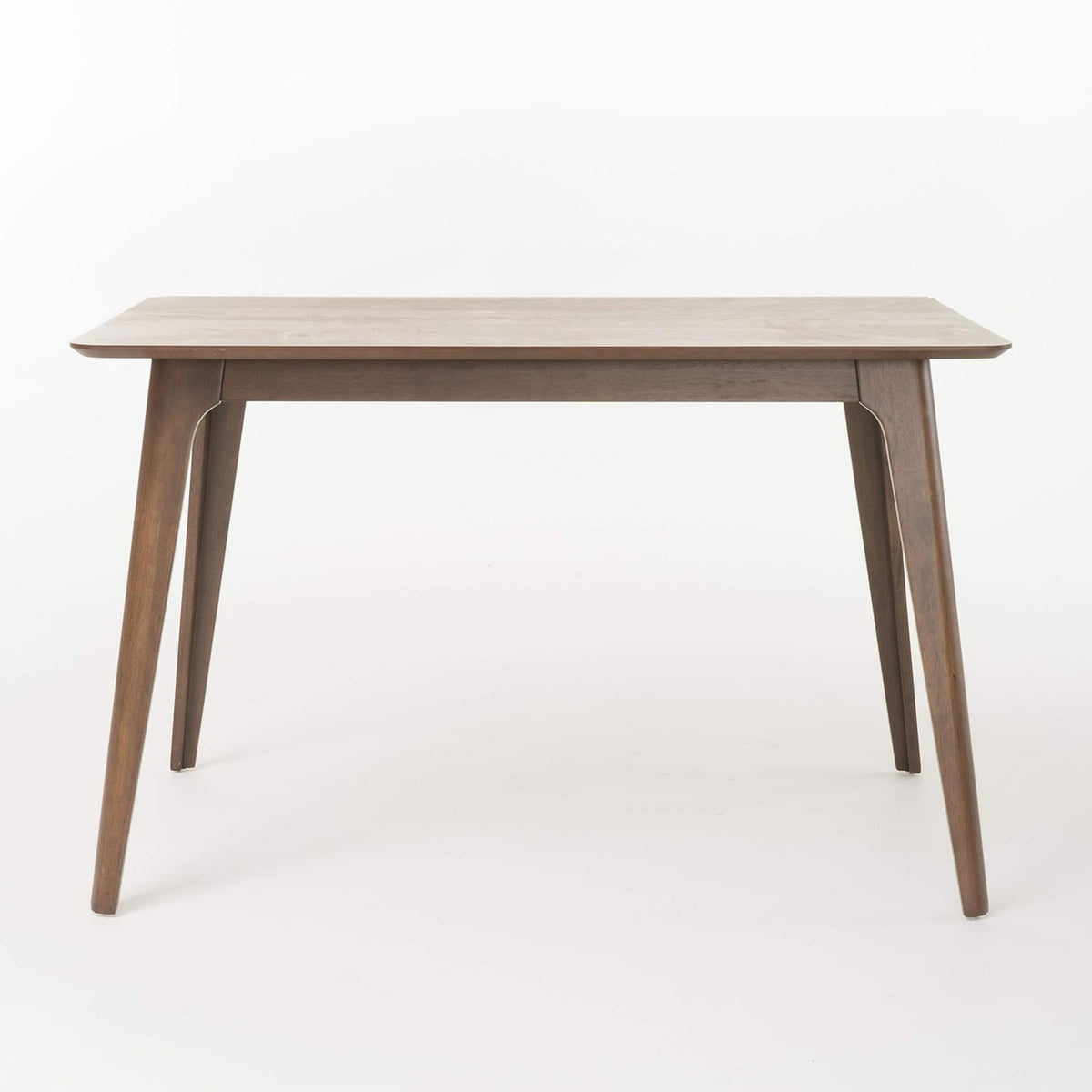 Christopher Knight Home Idalia 50" Rectangular Dining Set, 5-Pcs Set, Natural Walnut / Light Beige