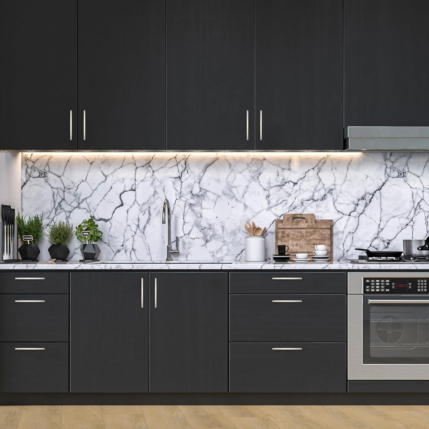 30 Pack Cabinet Handles 4" Hole Center - Curved Cabinet Pulls Brushed Nickel Drawer Pulls for Kitchen Cupboard Solid Hardware for Dresser Drawer Arch Hardware