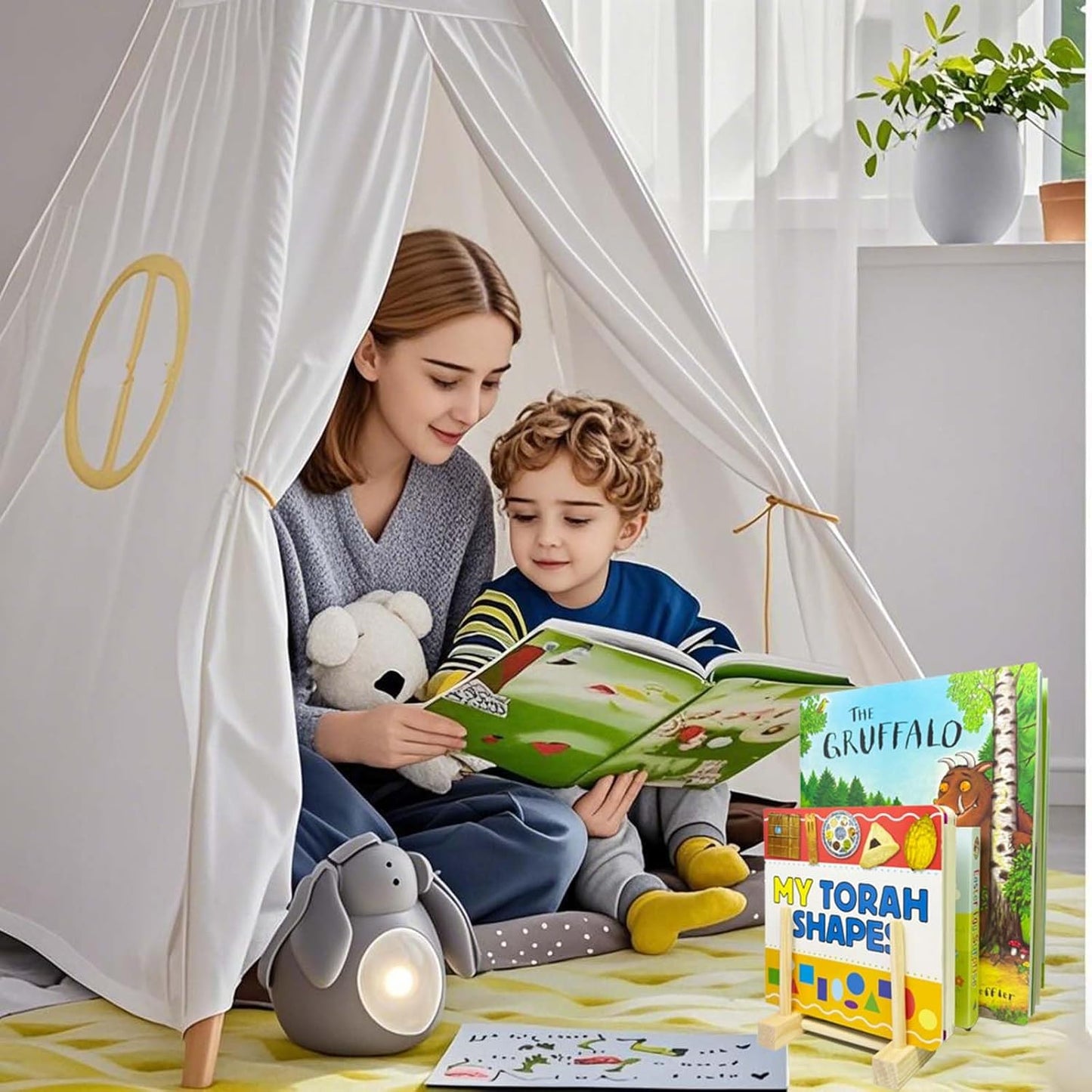 2 Pcs Wooden Kids Bookshelf,Toddler Book Display Shelves Children Book Rack Suitable Kids Rooms, Nursery & Classroom,Mini Bookshelf, Desktop Shelf