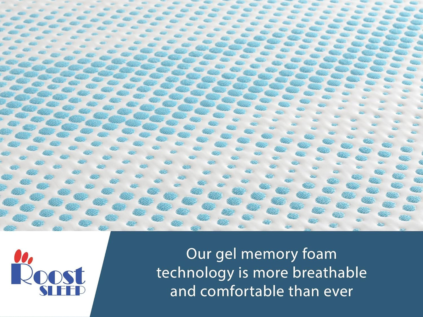 Cool Cloud Supreme 3 Inch Gel Memory Foam King Mattress Topper – Cooling, Ventilated Design for Back and Pressure Relief