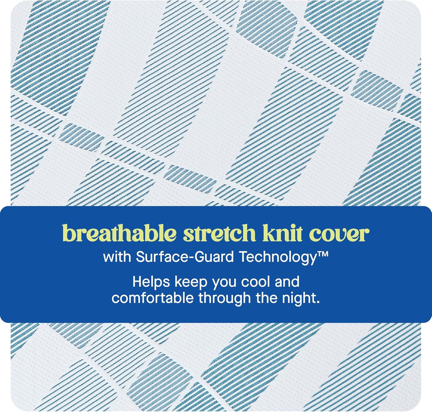 Sealy Dreamlife 12” Hybrid Mattress-in-a-Box, Twin, SealyComfort Gel Memory Foam, SealyResponsive Encased Coils, Surface-Guard Technology
