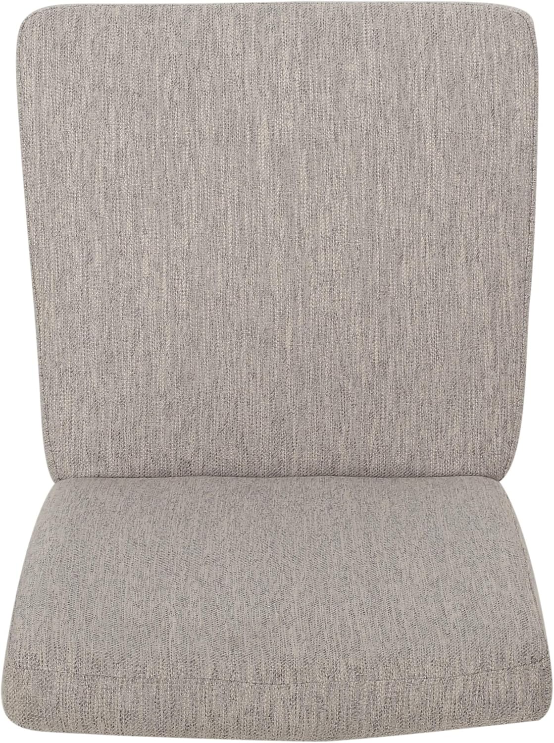 Christopher Knight Home Boling Contemporary Upholstered Dining Chair (Set of 2), Light Grey + Dark Brown
