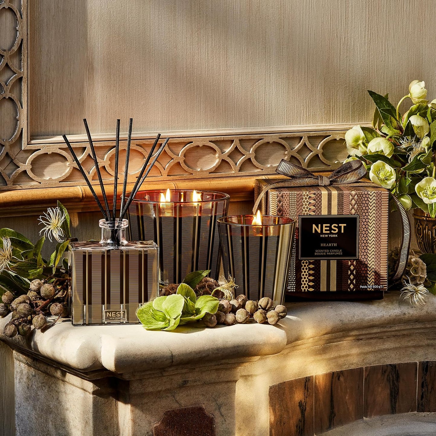 NEST New York Reed Diffuser-Hearth