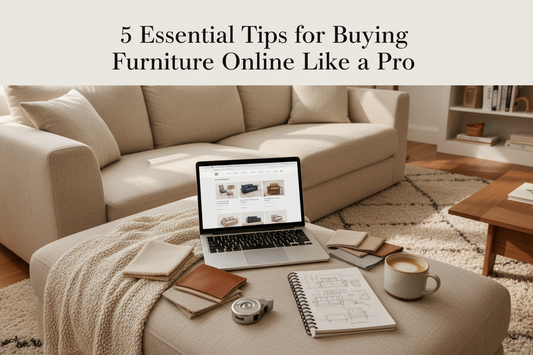 5 Essential Tips for Buying Furniture Online Like a Pro