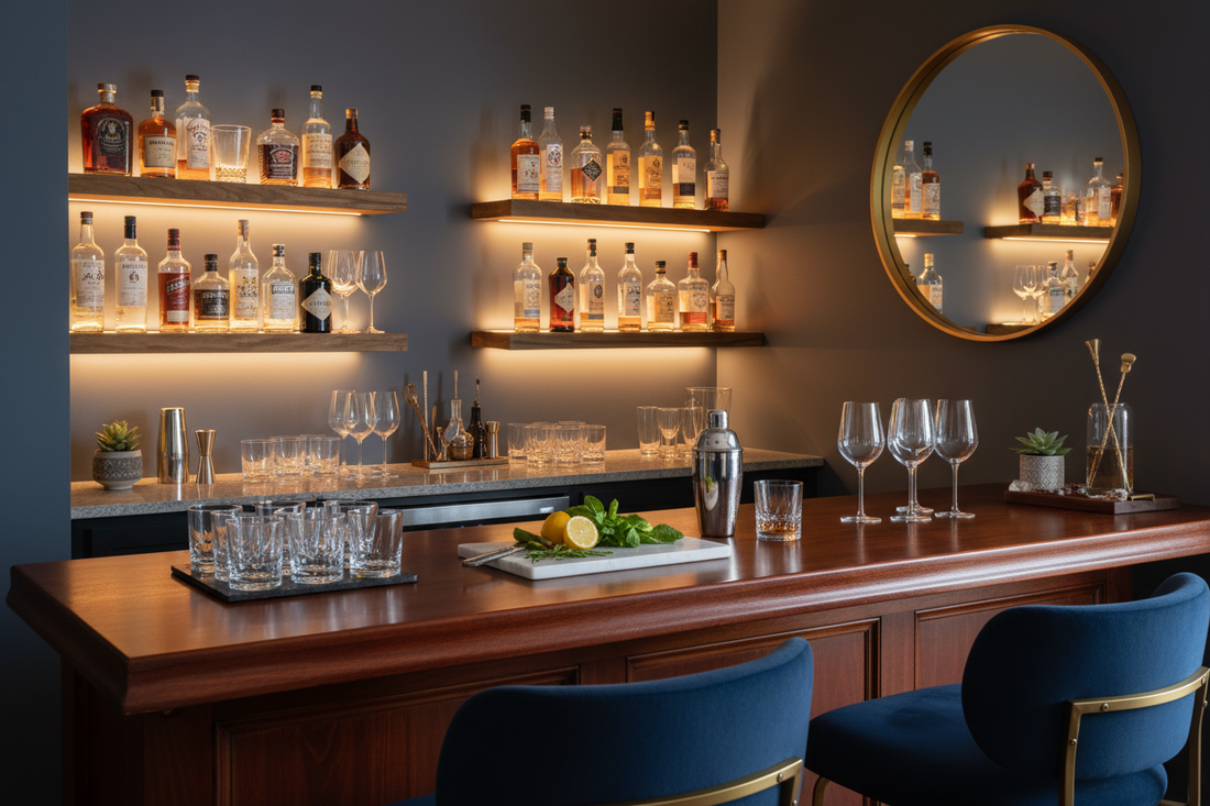 Cheers to Style: How to Create the Ultimate Home Bar Experience