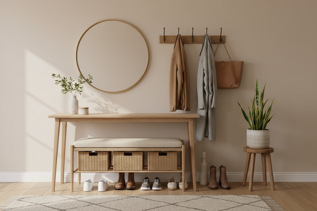 First Impressions: Essential Furniture for a Functional Entryway