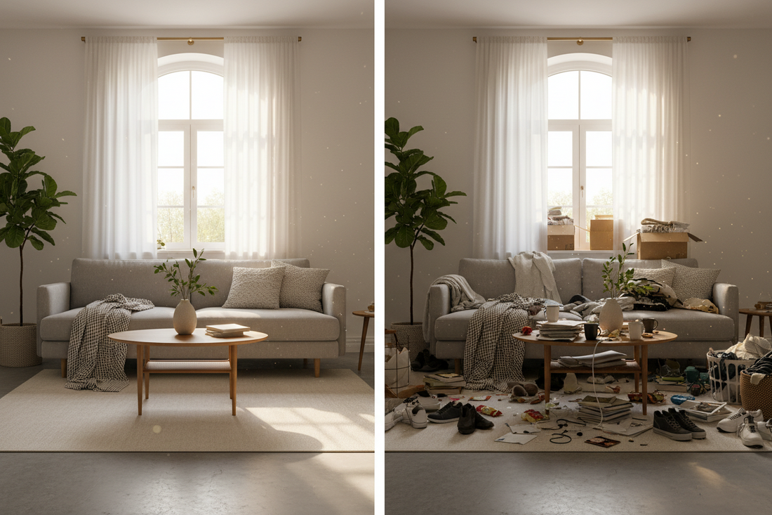 How Clutter Slowly Changes the Way Your Home Feels