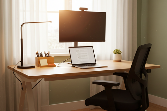 How the Right Desk Setup Can Transform Your Productivity at Home