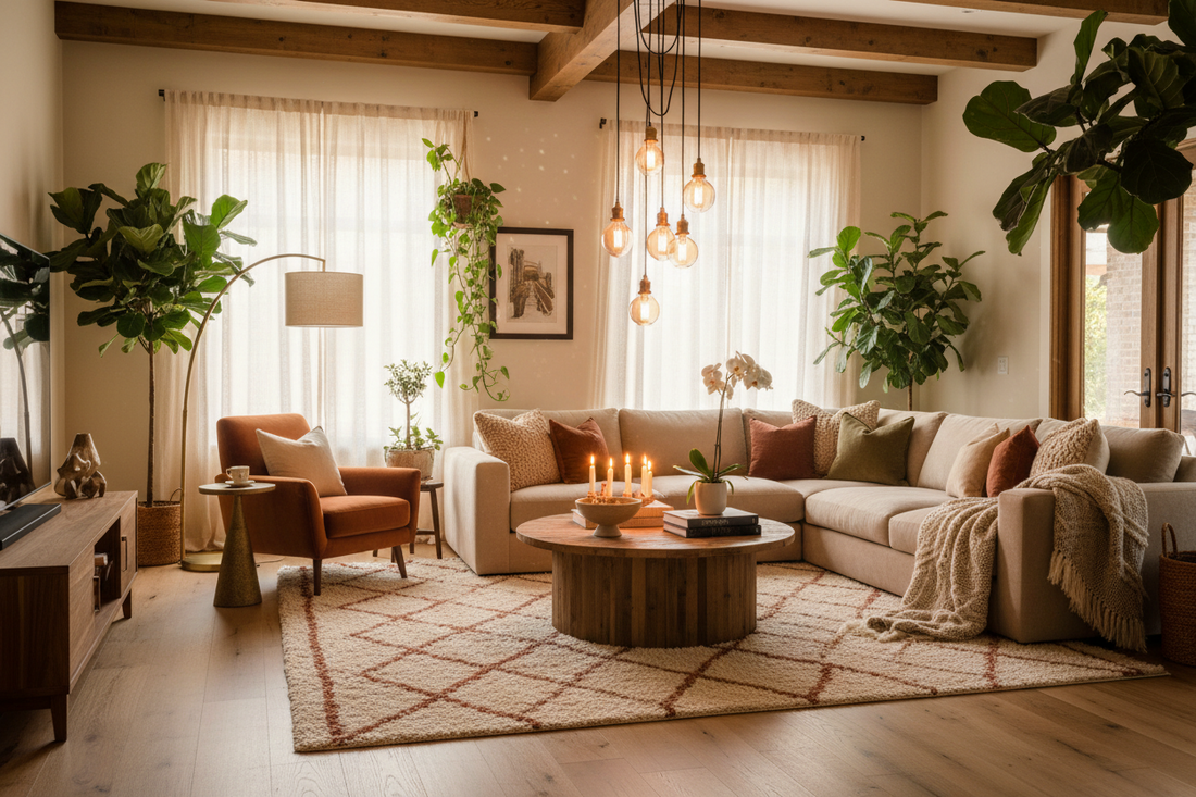 How to Make an Open-Concept Home Feel Cozy, Not Empty