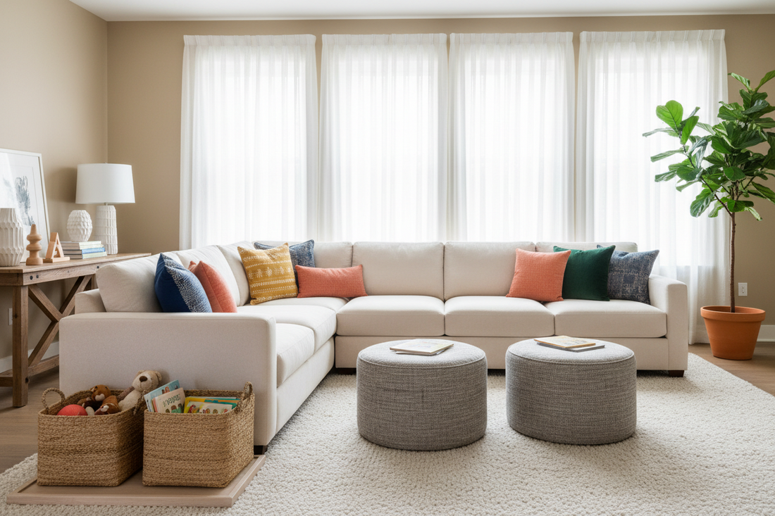 Kid-Friendly & Chic: How to Design a Stylish Family Room