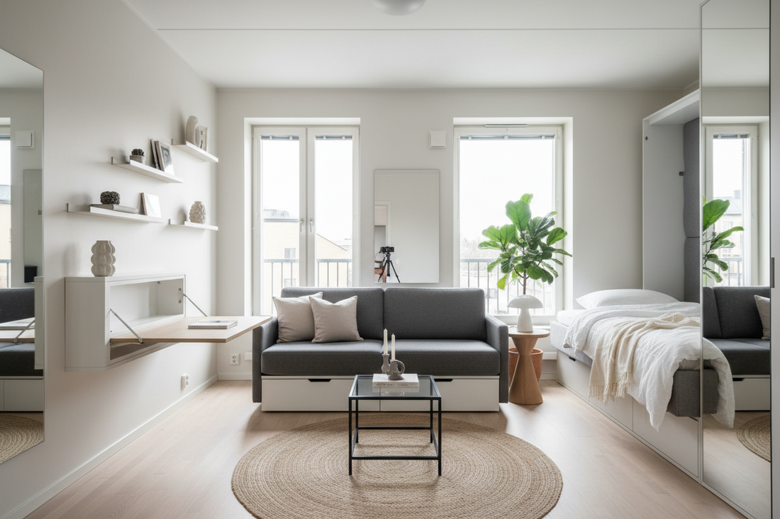 Small Space Furniture Ideas That Make Apartments Feel Bigger