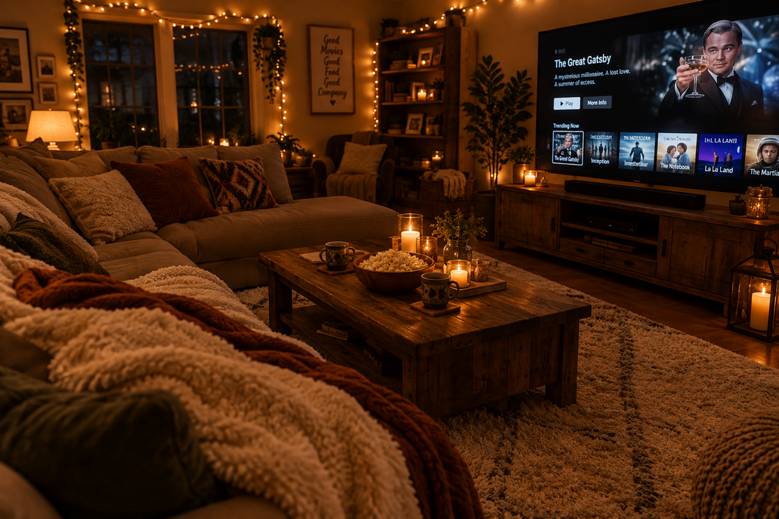 The Art of a Cozy Movie Night at Home: Create a Living Room Worth Staying In