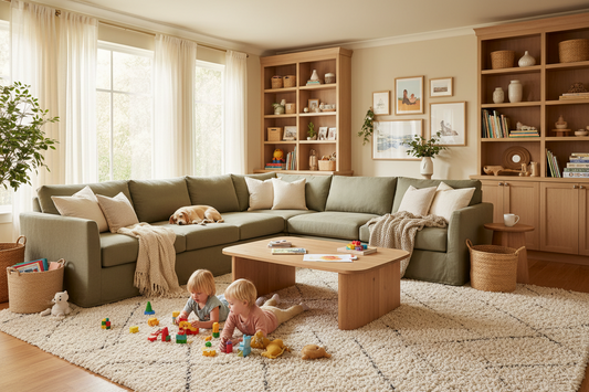 The Family Room That Can Handle Real Family Life
