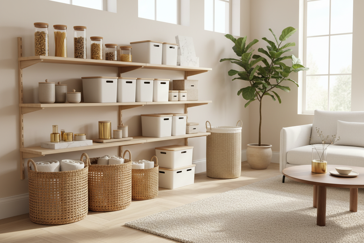 Storage: Baskets, Bins & Containers
