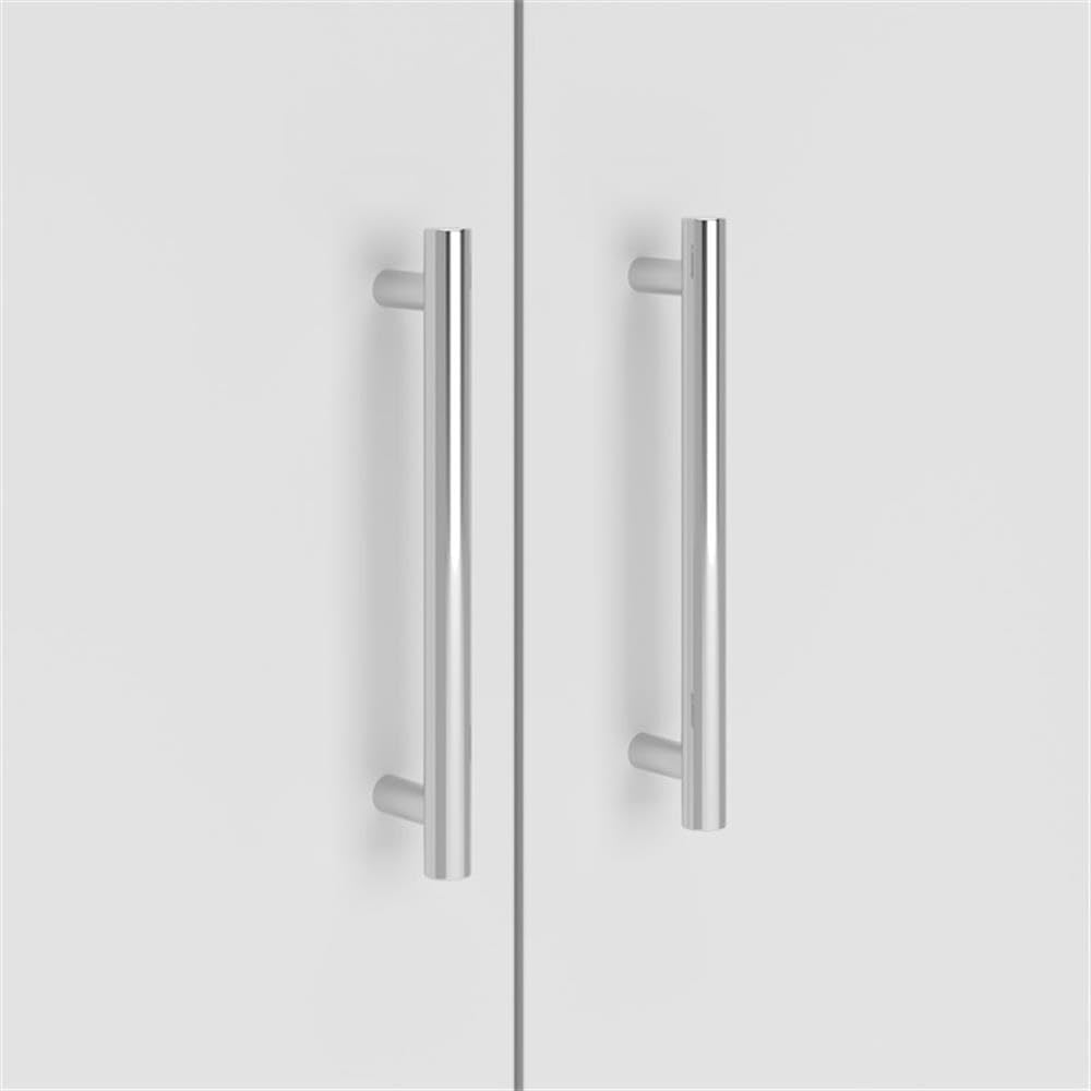 Bush Furniture Somerset Small Accent Storage Cabinet with Doors and Shelves in White, 2 Door Organizer for Home Office, Living Room, Kitchen Pantry, Entryway