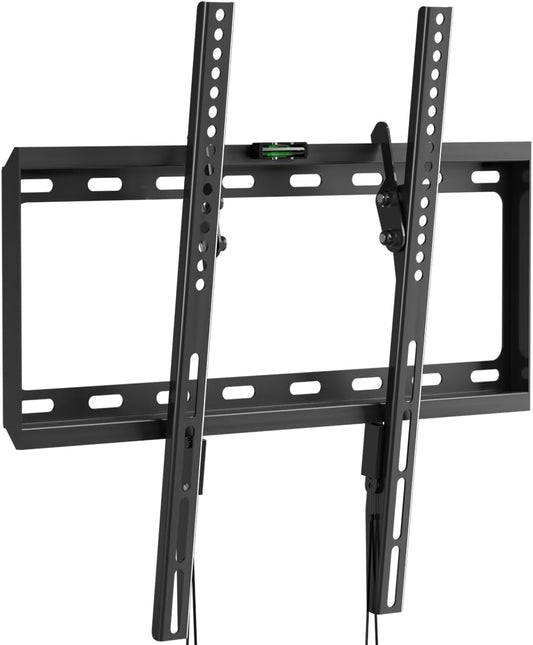 Suptek Tilt TV Wall Mount for Most 26-60 inch LED, LCD and Plasma TV, Max 400x400mm VESA and 99lbs Load Capacity, Fits Studs 16" Apart, Low Profile