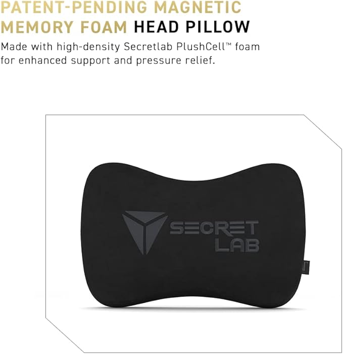 Secretlab Titan Evo House Stark Gaming Chair - Reclining - Ergonomic & Comfortable Computer Chair with 4D Armrests - Magnetic Head Pillow & Lumbar Support - Small - Black/White - Leatherette