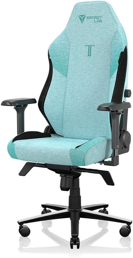 Secretlab Titan Evo Mint Green Gaming Chair - Reclining, Ergonomic & Heavy Duty Computer Chair with 4D Armrests, Magnetic Head Pillow & Lumbar Support - Big and Tall Up to 395lbs - Green - Fabric