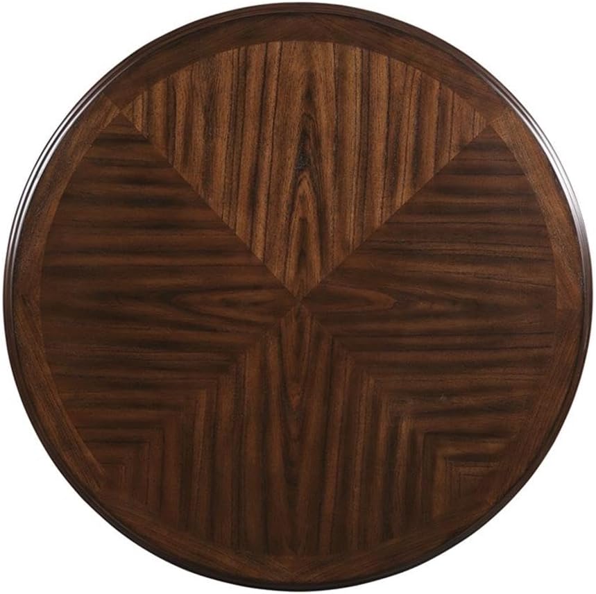 New Classic Furniture Cori 5-Piece Round Dining Set with 1 Table and 4 Chairs, Cherry Brown