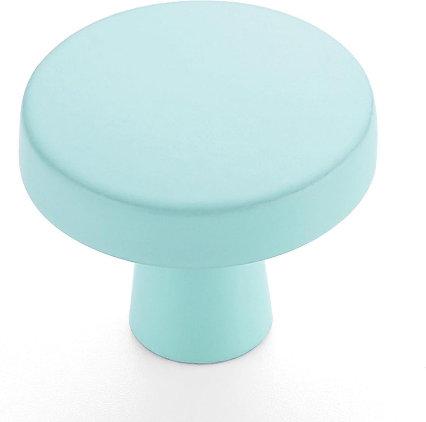 Ravinte 25 Pack Drawer Pulls 1-1/4 Inch Kitchen Cabinet Knobs Solid Round Dresser Drawer Knobs Green Dresser Knobs Drawer Knobs Simple Cabinet Hardware for Cupboard Drawer Pulls