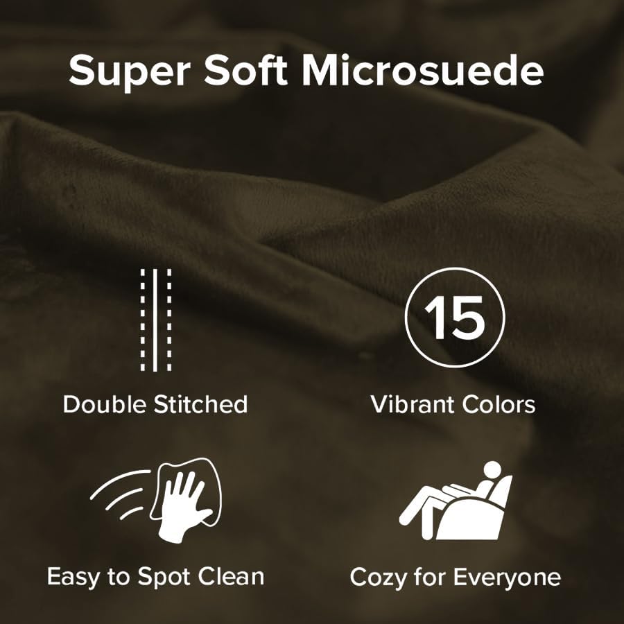 Sofa Sack Bean Bag Chair - Plush, Ultra Soft - Memory Foam Bean Bag Chair with Microsuede Cover - Stuffed Foam Filled Furniture and Accessories for Dorm Room 3 Feet - Olive