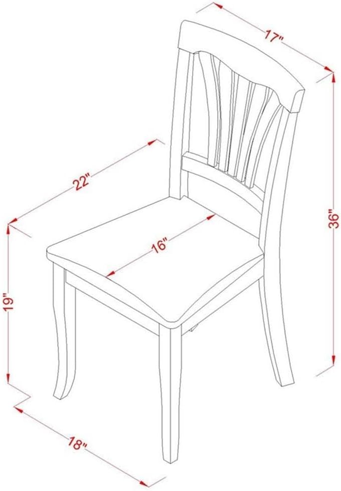 East West Furniture LGAV7-BLK-LC 7 Piece Kitchen Table & Chairs Set Consist of a Rectangle Wooden Table with Butterfly Leaf and 6 Faux Leather Dining Chairs, 42x84 Inch, Black