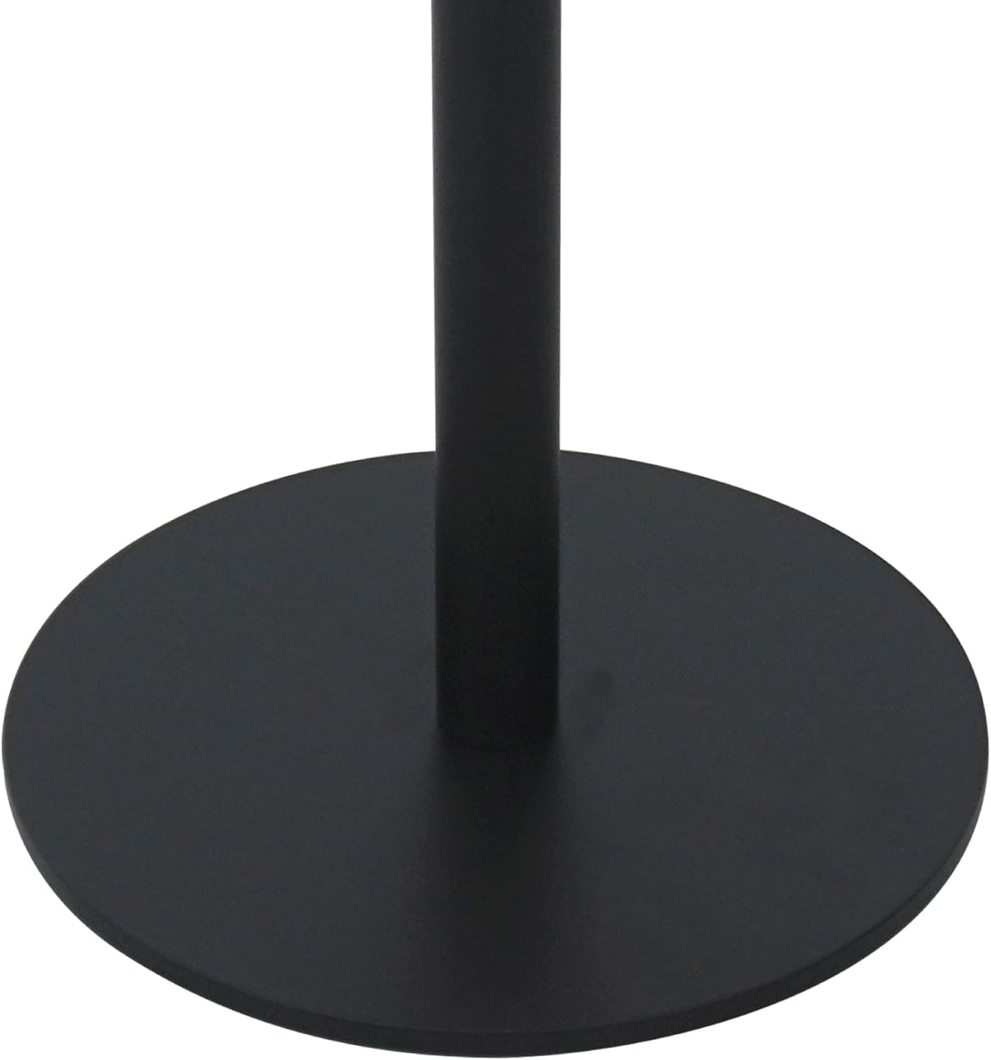 Get Set Style Drink Table, Round End Table, Side Table, Modern Pedestal Table with Metal Base, Small Accent Table for Sofa Couch/Chair, Living Room, Bedroom, Dorm, Patio (Natural)