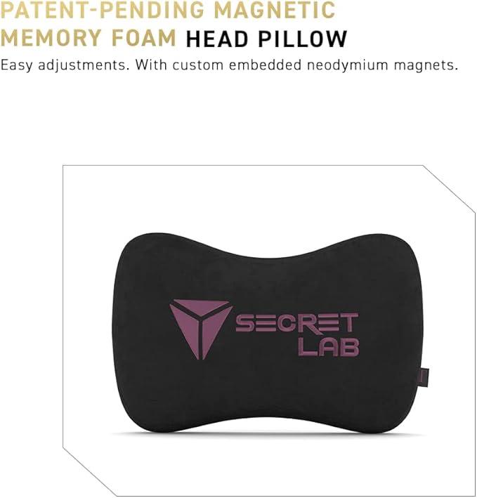 Secretlab Titan Evo Plush Pink Gaming Chair - Reclining, Ergonomic & Comfortable Computer Chair with 4D Armrests, Magnetic Head Pillow & 4-Way Lumbar Support - Pink - Fabric