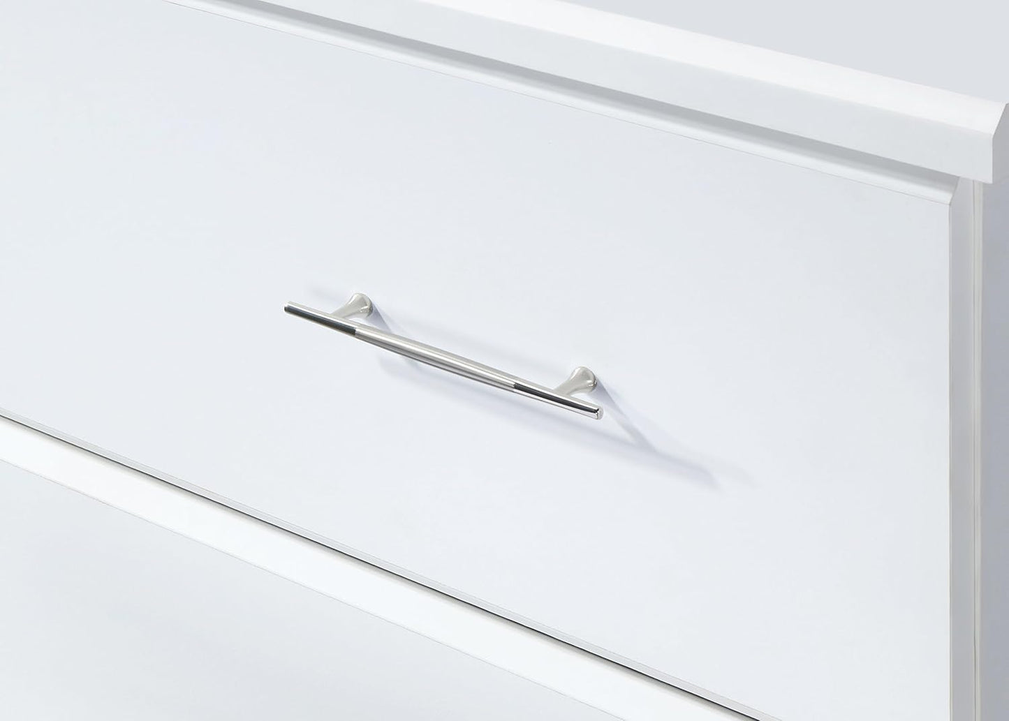 Storkcraft Brookside 4 Drawer Dresser (White) – GREENGUARD Gold Certified, Nursery Dresser for Kids Bedroom, Chest of Drawers