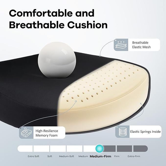 Office Chair,Ergonomic Mesh Desk Chair with Adjustable Lumbar Support,Computer Chair with Flip-up Armrests, Rolling Executive Chairs, Home Office Chair(Black)