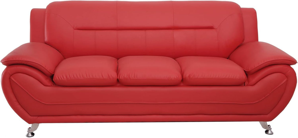 Container Furniture Direct Michael Sofa And Loveseat Red