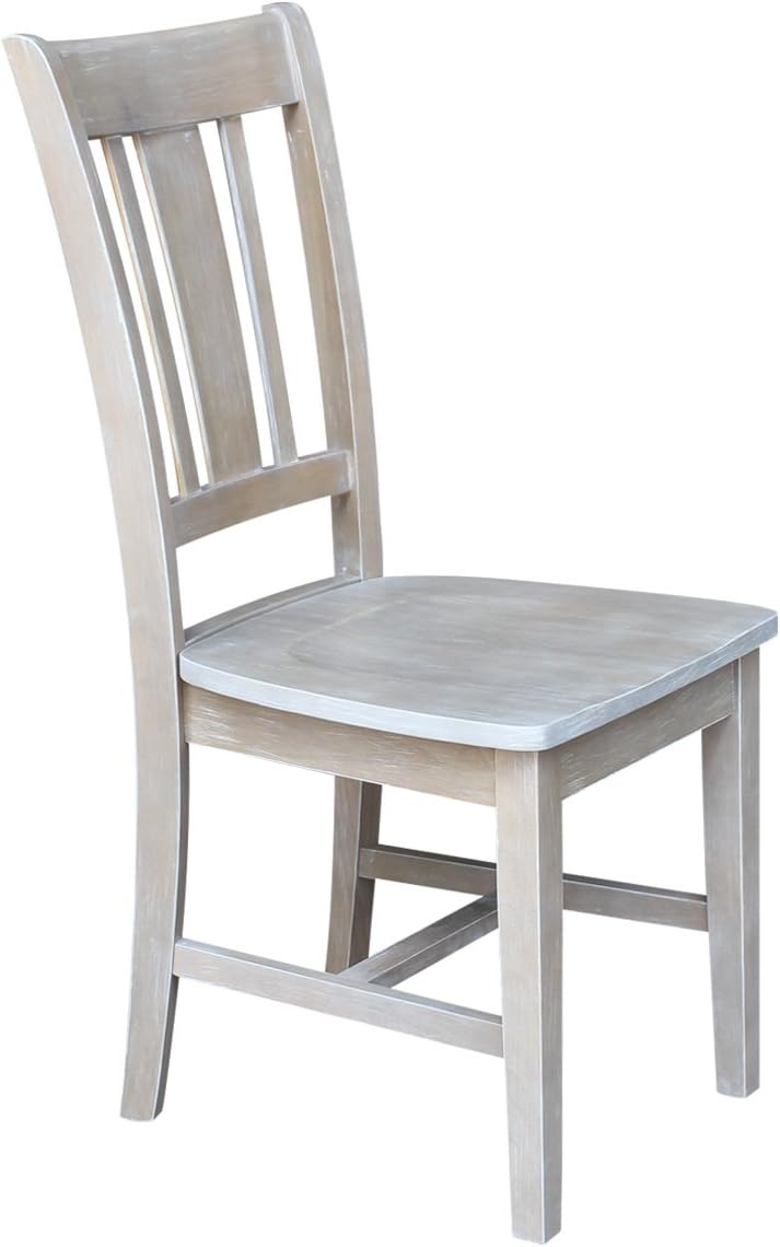 International Concepts San Remo Chair Washed Gray Taupe