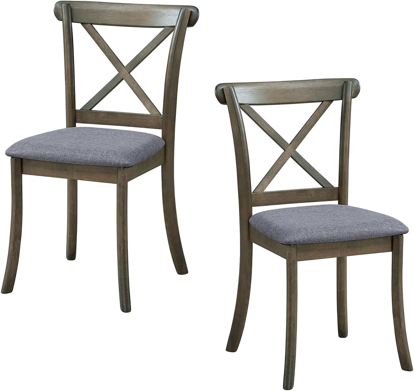 Wooden Dining Chairs Set of 2, Kitchen Chairs Upholstered Dining Chair, Farmhouse Dining Chairs for Dining Table, Max Load 300 Lbs,Oak