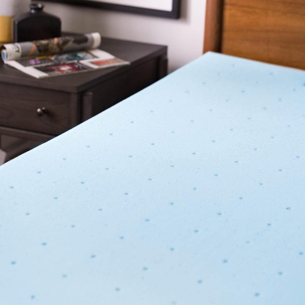 LUCID - LU30FF30GT Lucid 3 Inch Gel Infused Memory Foam Mattress, Full