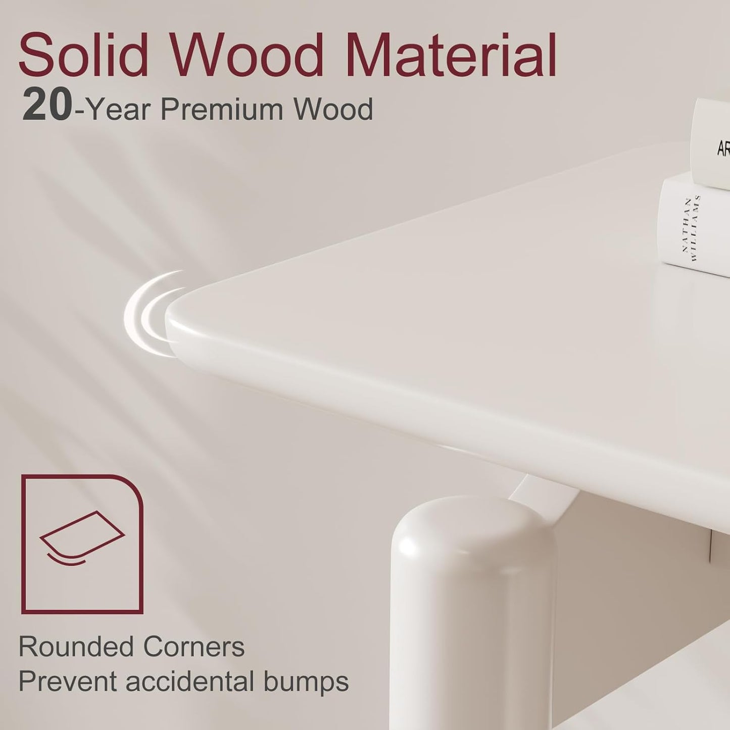 Wood Console Table Walnut Entryway Table, Thin Console Table, Sofa Tables for Living Room (39.4'')