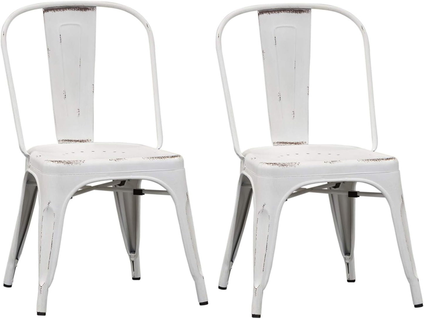 Liberty Furniture Industries Bow Back Side Chair - Antique White-Set of 2