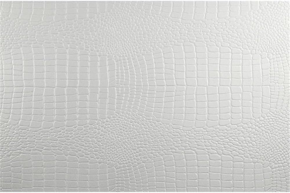 Convenience Concepts Newport Ventura 60" TV Stand, Gray Faux Croc / White