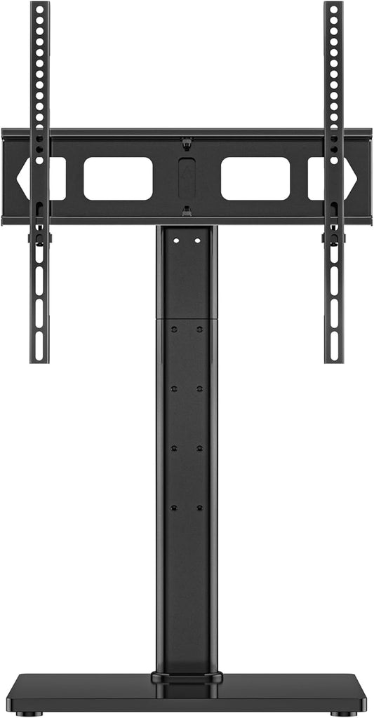 Universal Swivel TV Stand Base Table Top TV Stand for 23-60 Inch TVs 70 Degree Swivel, 6 Height Adjustable Monitor Mount Stand, Max VESA 400x400mm,Holds up to 88lbs TS206