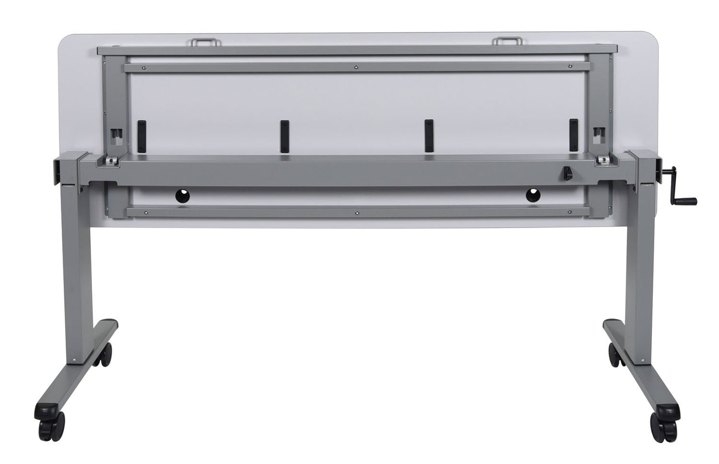 LUXOR STAND-NESTC-72 72" Adjustable Flip-Top Table Crank Handle