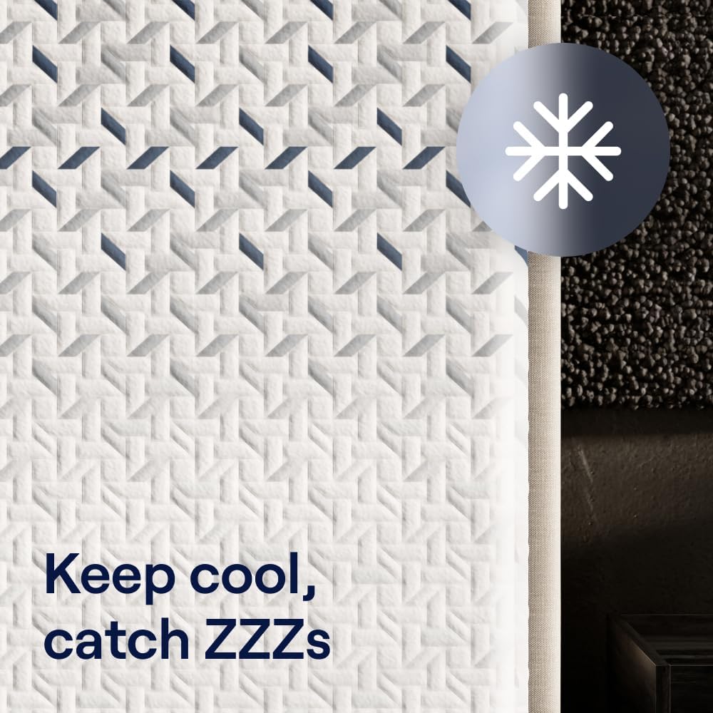 Nectar Ultra 15“ Twin XL Mattress - Medium Firm - Cooling Fibers & Temperature Regulating Material - 4” Pressure Relief Layer - Zoned Ergonomic Support Layer - 365-Night Mattress Trial