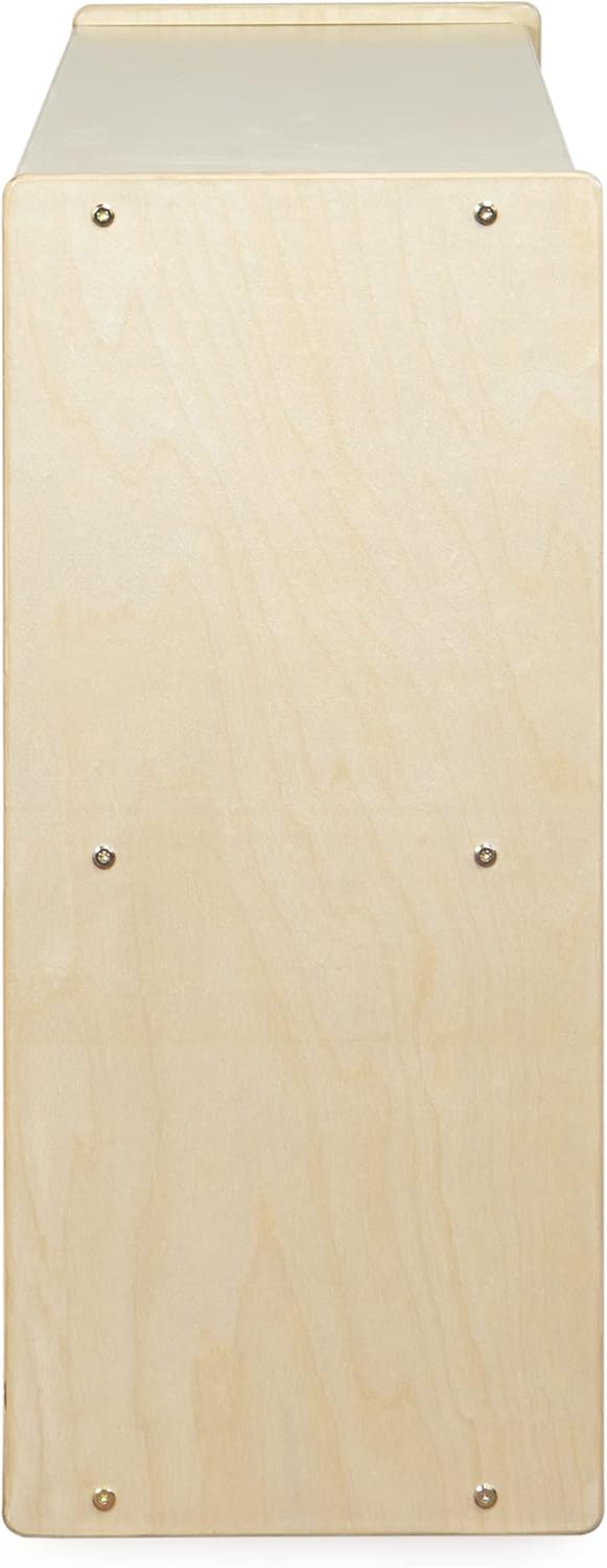 Daycare Shelves for Kids, Bookcase with 2 Shelves for Storage, Wood Furniture for Toddlers, Children, Montessori, Classroom, 47-inch Width