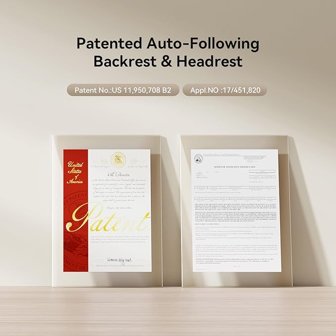 Newtral Ergonomic Office Chair-Home Office Desk Chair with Footrest, Auto-Following Backrest & Headrest, 4D Armrests, 96°-136° Recline